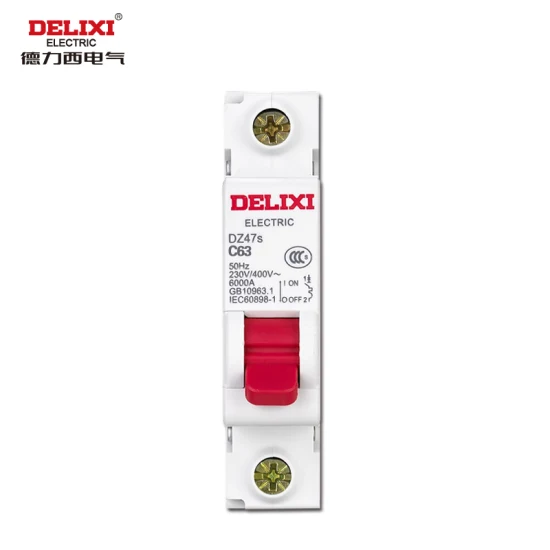 Delixi Electric Marke 1p AC MCB Dz47s Miniatur-Leistungsschalter