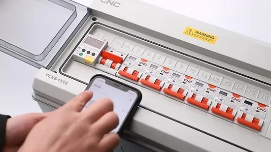 Ycb9zf-100ap IP20 6ka 32A 63A 100A Smart MCB WiFi Miniatur-Leistungsschalter