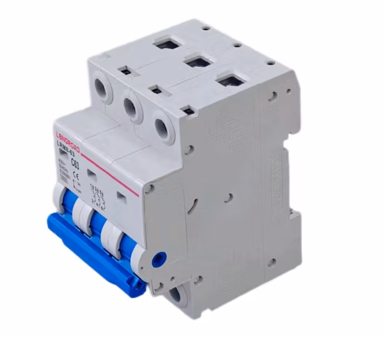 Offener elektrischer Mini-MCB 10A 16A 20A 32A 25A 40A 63A AC MCB Miniatur-Leistungsschalter